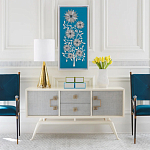 Панно Голубое дерево с глазами бисер TREE OF EYES BEADED ART варинант исполнения - 2 | Loft Concept в Липецке