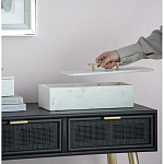 Шкатулка из белого мрамора Save Time варинант исполнения - 4 | Loft Concept в Липецке