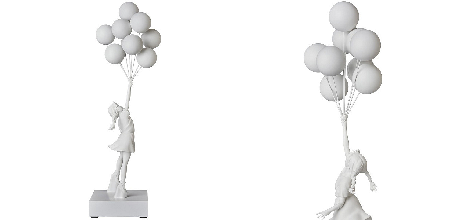 Статуэтка Flying Balloons Girl white Статуэтка Flying Balloons Girl white - Loft-Concept в Липецке