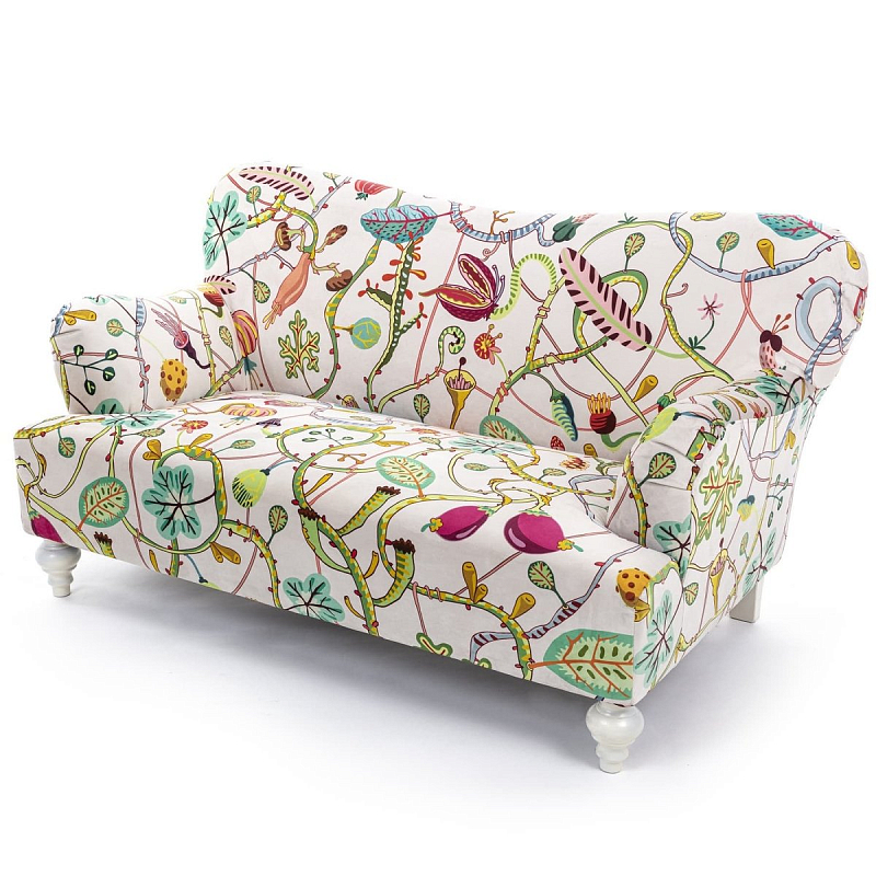 Диван Seletti Botanical Diva Sofa White Белый Мульти Диван Seletti Botanical Diva Sofa White Белый Мульти в Липецке | Loft Concept