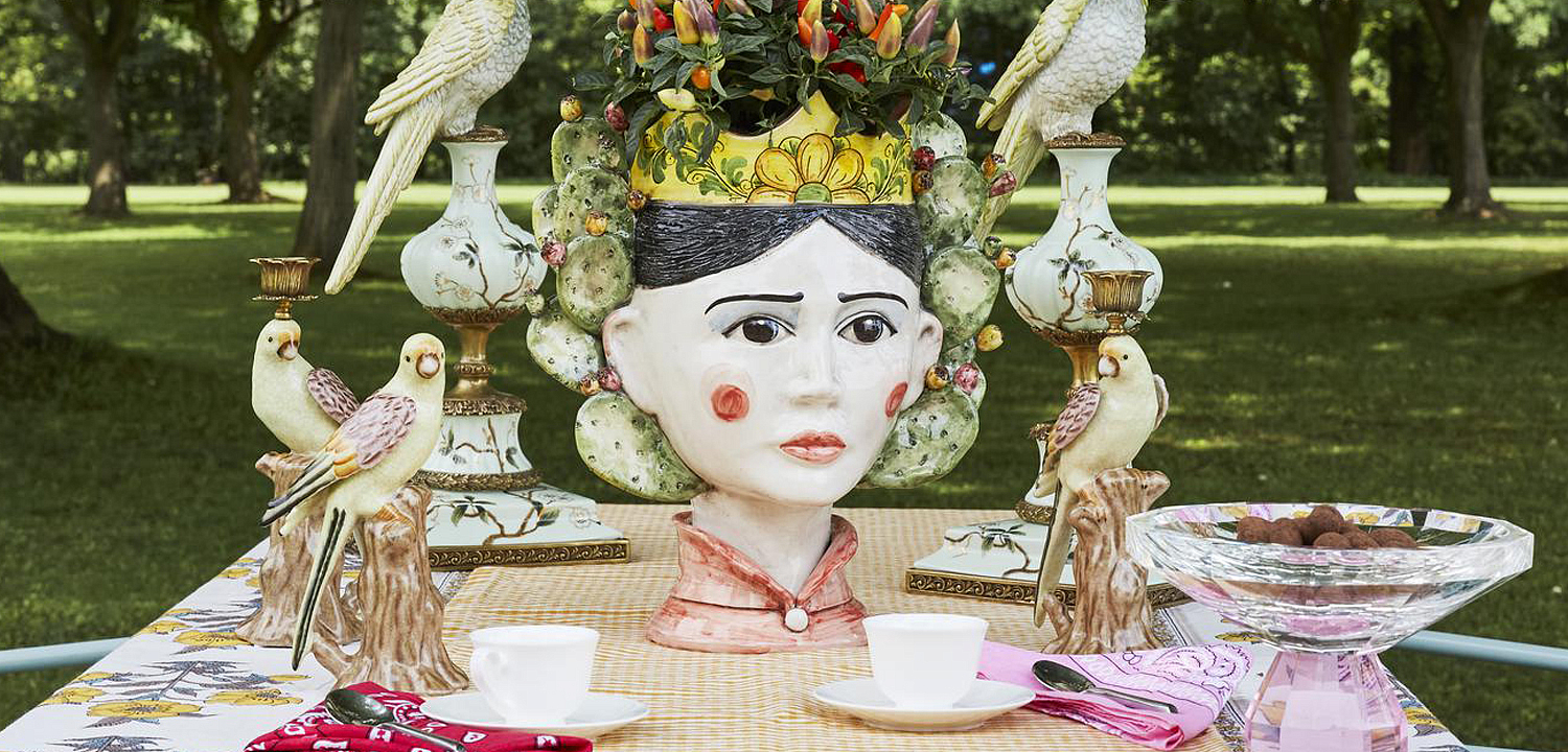 Ваза VASE HEAD LADY SICILY Ваза VASE HEAD LADY SICILY - Loft-Concept в Липецке