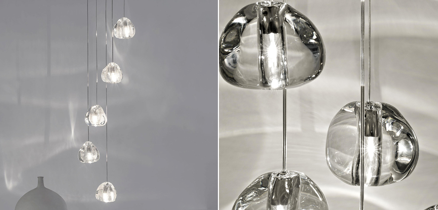 Подвесной светильник Mizu 1 Suspension Lamp Silver Подвесной светильник Mizu 1 Suspension Lamp Silver - Loft-Concept в Липецке