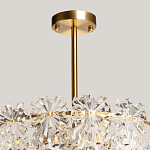 Люстра многоярусная с объемными прозрачными цветами Hanging Flowers варинант исполнения - 10 | Loft Concept в Липецке