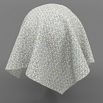 Мебельная ткань Шенилл голубой цвет 142 см T4-45 варинант исполнения - 9 | Loft Concept в Липецке