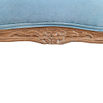 Кресло Ava Classical Armchair light blue velour варинант исполнения - 6 | Loft Concept в Липецке