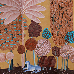 Мебельная ткань Oasis Terracotta Велюр  варинант исполнения - 1 | Loft Concept в Липецке