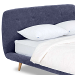 Кровать с мягким изголовьем Palmer Bed варинант исполнения - 12 | Loft Concept в Липецке