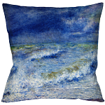 Подушка декоративная морской принт Impressionism in Art варинант исполнения - 1 | Loft Concept в Липецке