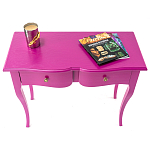 Консоль с выдвижными ящиками Colorfy Pink варинант исполнения - 3 | Loft Concept в Липецке
