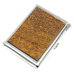 Портсигар с газовой зажигалкой из натурального камня Яшма Змеиная Stone Cigarettes Cases варинант исполнения - 6 | Loft Concept в Липецке