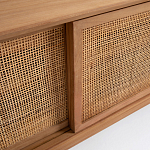 ТВ-тумба из массива тика Busto TV Stand варинант исполнения - 4 | Loft Concept в Липецке