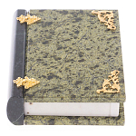 Шкатулка в виде книги из натурального камня змеевик Stone Casket варинант исполнения - 1 | Loft Concept в Липецке