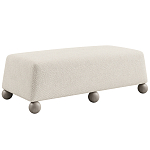 Дизайнерская Банкетка Wakonda с деревянными шариками  варинант исполнения - 1 | Loft Concept в Липецке