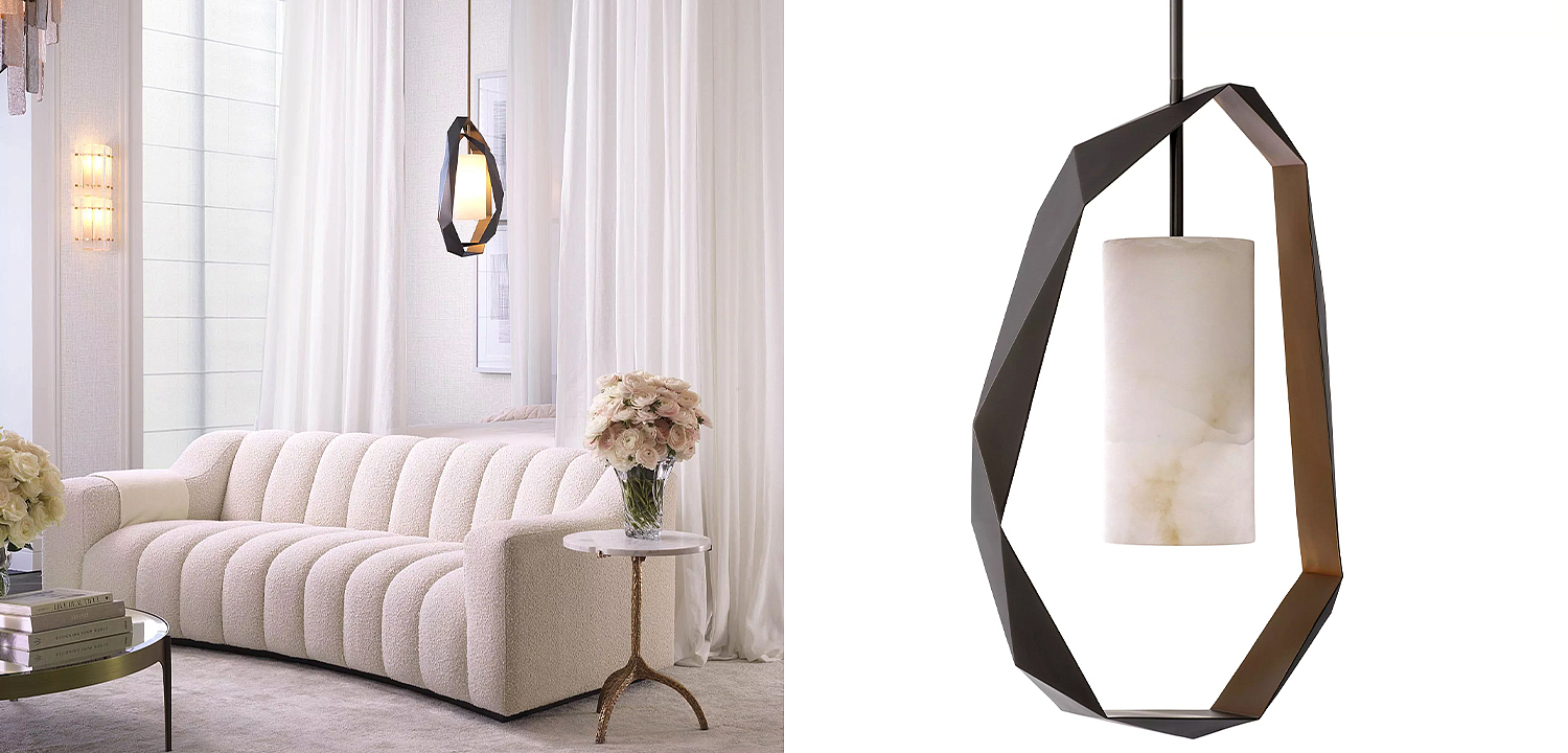 Подвесной светильник Eichholtz Chandelier Santos Подвесной светильник Eichholtz Chandelier Santos - Loft-Concept в Липецке