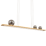 Светодиодная линейная люстра IONA Сhandelier gold 103 варинант исполнения - 1 | Loft Concept в Липецке