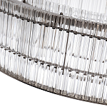 Подвесная люстра в форме круга Light Source Antique Nickel варинант исполнения - 2 | Loft Concept в Липецке