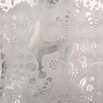 Обои ручная роспись в стиле Арт-деко Rateau Bas Relief on Tarnished Silver gilded paper варинант исполнения - 1 | Loft Concept в Липецке