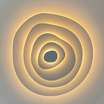 Потолочная люстра круглая многослойная Multilayering варинант исполнения - 9 | Loft Concept в Липецке