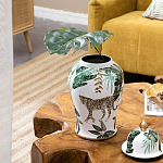 Ваза из фарфора с ручной росписью Leopard Collection  варинант исполнения - 7 | Loft Concept в Липецке