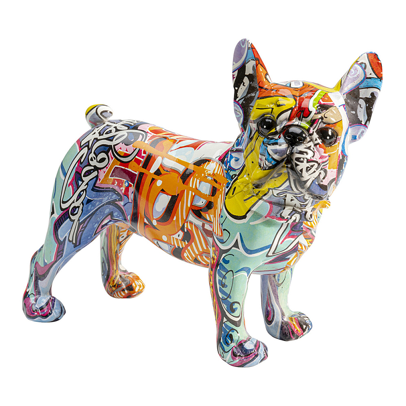 Статуэтка Graffiti Bulldog Поп-Арт  Мульти в Липецке | Loft Concept 