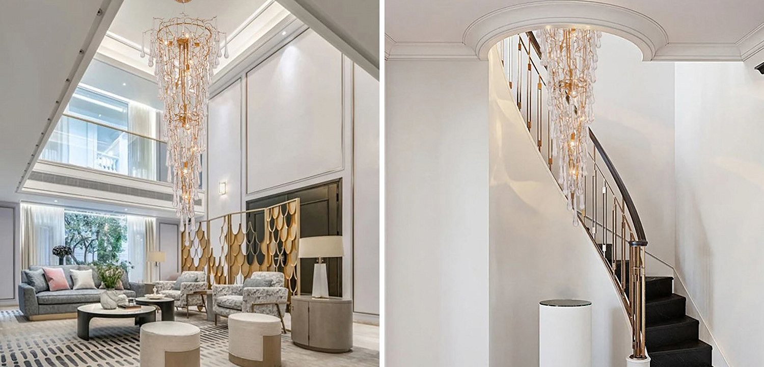 Люстра Waterfall Chandelier Crystal Drops Люстра Waterfall Chandelier Crystal Drops - Loft-Concept в Липецке