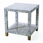 Тумба Прикроватная Snartoon Bone Inlay Bedside Cabinet варинант исполнения - 1 | Loft Concept в Липецке