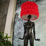 Лампа MANNEQUIN LAMP с абажуром модельный позинг варинант исполнения - 6 | Loft Concept в Липецке
