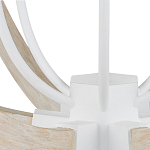 Подвесной светильник из дерева в форме сферы Eco Light варинант исполнения - 1 | Loft Concept в Липецке