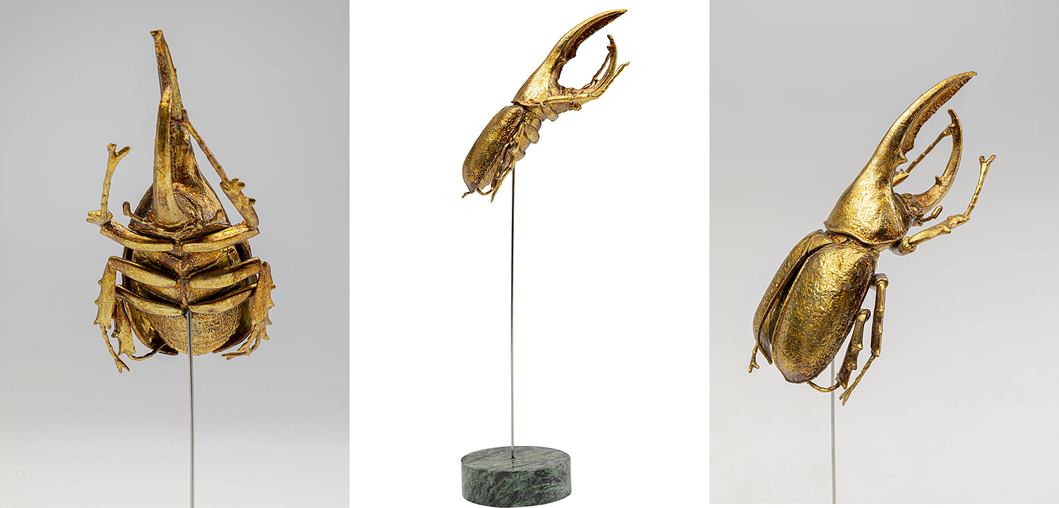 Статуэтка Golden Beetle on standing II - Loft-Concept в Липецке