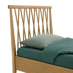 Кровать детская из массива гевеи Eliza варинант исполнения - 4 | Loft Concept в Липецке