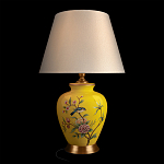 Настольная лампа желтая с изображением птиц Slip Away варинант исполнения - 8 | Loft Concept в Липецке