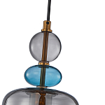 Подвесной светильник со стеклянным плафоном дымчатого цвета Prestige варинант исполнения - 4 | Loft Concept в Липецке