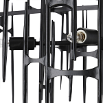 Люстра черная остроконечной формы Black Satin варинант исполнения - 2 | Loft Concept в Липецке