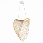 Подвесной светильник фигурный из деревянных прутьев Ecofriendly Light Source варинант исполнения - 5 | Loft Concept в Липецке