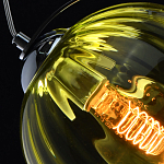 Подвесной светильник со стеклянном плафоном в форме бокала Kaleido варинант исполнения - 31 | Loft Concept в Липецке