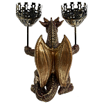 Подсвечник в виде дракона Dragon with Two Candlesticks варинант исполнения - 7 | Loft Concept в Липецке