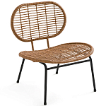 Садовое кресло из искусственного ротанга Mills Rattan Wicker Chair варинант исполнения - 1 | Loft Concept в Липецке