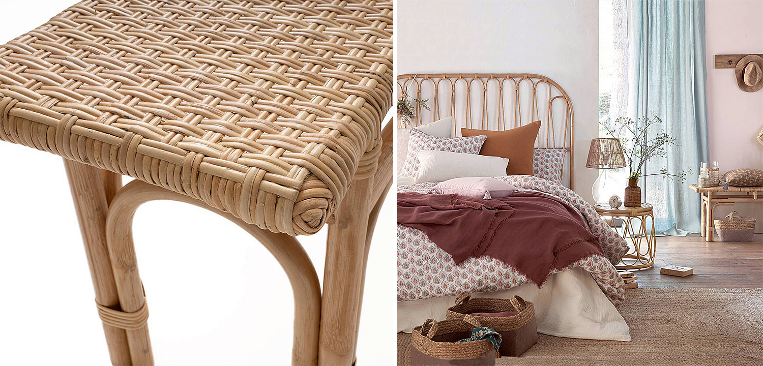 Банкетка Ole Wicker Rattan Banquet Банкетка Ole Wicker Rattan Banquet - Loft-Concept в Липецке