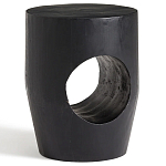 Приставной столик черного цвета AMORPHOUS варинант исполнения - 2 | Loft Concept в Липецке