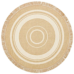 Ковер из комбинированного состава с узором The Cycle of Happiness варинант исполнения - 1 | Loft Concept в Липецке