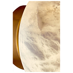 Бра в форме диска из натурального камня Cryptocrystalline Stone варинант исполнения - 3 | Loft Concept в Липецке