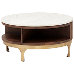 Круглый кофейный стол Sadie Round Coffee Table варинант исполнения - 1 | Loft Concept в Липецке