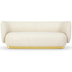 Диван с обивкой букле Ambrose Soft Boucle Sofa варинант исполнения - 1 | Loft Concept в Липецке