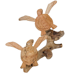 Статуэтка из дерева черепахи Animals of the World 25 варинант исполнения - 1 | Loft Concept в Липецке