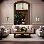 Люстра с абажуром из стекла и премиального алебастра Ravishment варинант исполнения - 7 | Loft Concept в Липецке