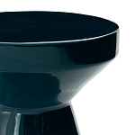 Приставной стол из керамики Manufacto Blue варинант исполнения - 2 | Loft Concept в Липецке