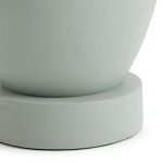 Приставной столик из массива манго Tom-tom Grey варинант исполнения - 2 | Loft Concept в Липецке