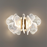 Бра с крупными прозрачными лепестками с рельефной поверхностью Ethereal Bloom варинант исполнения - 4 | Loft Concept в Липецке