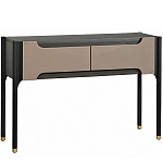 Консоль тёмно-коричневого цвета с 2-мя ящиками Gladstone варинант исполнения - 1 | Loft Concept в Липецке