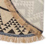 Ковер круглый из комбинированного состава Fantasy варинант исполнения - 4 | Loft Concept в Липецке